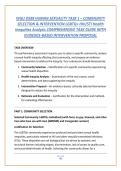 WGU D588 HUMAN SEXUALITY TASK 1 &ndash; COMMUNITY &NewLine;SELECTION & INTERVENTION LGBTQ&plus; HIV&sol;STI Health &NewLine;Inequities Analysis COMPREHENSIVE TASK GUIDE WITH &NewLine;EVIDENCE-BASED INTERVENTION PROPOSAL