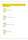 NUR 253 Exam 2 Study Guide & Test Bank- Concepts of Mental Health & Complex Care Nursing &lpar;2025-2026 Update&rpar; &mdash; Verified Questions & Answers&period;pdf&NewLine;&NewLine;