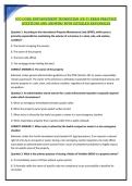 ICC CODE ENFORCEMENT TECHNICIAN &lbrace;CE-T&rcub; EXAM PRACTICE QUESTIONS AND ANSWERS WITH DETAILED RATIONALES