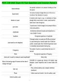 PSYC 230 UIUC Exam &num;2 Test Questions and Answers Rated A