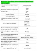 Progression&colon; Field Tech IV - V Conventional Test Questions and&NewLine;Answers Rated A