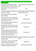 Progression&colon; Field Tech III - IV Conventional Exam Test Questions and&NewLine;Answers Rated A