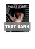 TEST BANK FOR Principles of Anatomy and Physiology 16th Edition by Gerard J&period; Tortora&comma; Bryan H&period; Derrickson ISBN&colon; 978-1119662792 COMPLETE GUIDE ALL CHAPTERS COVERED 100 &percnt; VERIFIED A&plus; GRADE ASSURED&excl;&excl;&excl;&excl;&excl;NEW LATEST UPDATE&excl;&excl;&excl;&excl;&excl;
