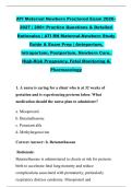 ATI Maternal Newborn Proctored Exam 2026&NewLine;2027 &vert; 200&plus; Practice Questions & Detailed &NewLine;Rationales &vert; ATI RN Maternal-Newborn Study &NewLine;Guide & Exam Prep &vert; Antepartum&comma; &NewLine;Intrapartum&comma; Postpartum&comma; Newborn Care&comma; &NewLine;High-Risk Pregnancy&comma; Fetal Monitoring & &NewLine;Pharmac