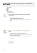 N582 Quiz 2 Questions and 100&percnt; Correct answers Latest 2026&sol;27 Update &ndash;&NewLine;American Sentinel