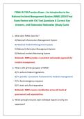 FEMA IS-700 Practice Exam &ndash; An Introduction to the National Incident Management System &lpar;NIMS&rpar; &vert;2026 Final Exam Review with 100 Test Questions & Correct Key Answers&comma; well Elaborated Rationales &vert;&vert;Study Guide