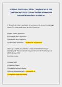 ATI PEDS FINAL EXAM 2026 &vert; 200 ACTUAL EXAM QUESTIONS & VERIFIED ANSWERS &vert; GRADED A&plus;