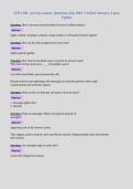 ANP 1106 - nervous system &vert; Questions with 100&percnt; Verified Answers &vert; Latest Update