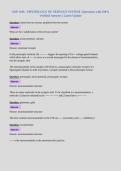 ANP 1106 - PHYSIOLOGY OF NERVOUS SYSTEM &vert; Questions with 100&percnt;&NewLine;Verified Answers &vert; Latest Update