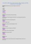 TEAS TEST &vert; APHY 101 &vert; Ivy Tech Community College &vert; Questions with 100&percnt; Verified Answers &vert; Latest Update