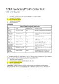 APEA Predictor & Pre-Predictor Test &ndash; Practice Questions & Answers