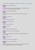 Biology 109 Exam&num;1 &vert; Questions with 100&percnt; Verified Answers &vert; Latest Update&NewLine;