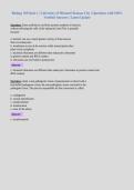 Biology 109 Quiz 1 &vert; University of Missouri-Kansas City &vert; Questions with 100&percnt; Verified Answers &vert; Latest Update&NewLine;