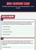 UA HIGH HERO 100 ITEM PROVISIONAL LICENSURE CLINICAL USMLE EXAM &lpar;2ND VER&period;&rpar;  