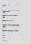 Bio 109 Study Guide &vert; Questions with 100&percnt; Verified Answers &vert; Latest Update&NewLine;