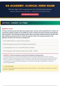 UA HIGH HERO 100 ITEM PROVISIONAL LICENSURE CLINICAL USMLE EXAM &lpar;3RD VER&period;&rpar;&NewLine;