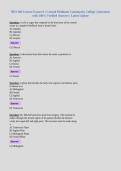 BIO 168 Lecture Exam &num;1 &vert; Central Piedmont Community College &vert; Questions with 100&percnt; Verified Answers &vert; Latest Update