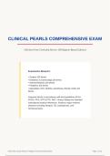 Clinical Pearls Exam USMLE PLE Reviewer Exam 