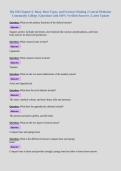 Bio 168 Chapter 6&colon; Bone&comma; Bone Types&comma; and Fracture Healing &vert; Central Piedmont Community College &vert; Questions with 100&percnt; Verified Answers &vert; Latest Update