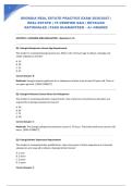 GEORGIA REAL ESTATE PRACTICE EXAM 2026&sol;2027 &vert; REAL ESTATE &vert; 75 VERIFIED Q&A &vert; DETAILED RATIONALES &vert; PASS GUARANTEED &ndash; A&plus; GRADED