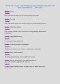 Bio 168 Unit 1 Exam &vert; Central Piedmont Community College &vert; Questions with 100&percnt; Verified Answers &vert; Latest Update