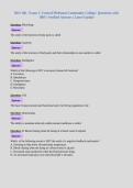 BIO 168 - Exam 1 &vert; Central Piedmont Community College &vert; Questions with&NewLine;100&percnt; Verified Answers &vert; Latest Update