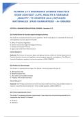 FLORIDA 2-15 INSURANCE LICENSE PRACTICE EXAM 2026&sol;2027 &vert; LIFE&comma; HEALTH & VARIABLE ANNUITY &vert; 75 VERIFIED Q&A &vert; DETAILED RATIONALES &vert; PASS GUARANTEED &ndash; A&plus; GRADED