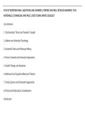PCN-107 MIDTERM EXAM&ndash; QUESTIONS AND ANSWERS &vert; VERIFIED AND WELL DETAILED ANSWERS &vert; PLUS&NewLine;RATIONALES &vert; DOWNLOAD AND PASS &vert; LATEST EXAM UPDATE 2026&sol;2027
