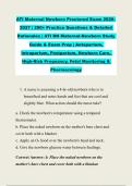 ATI Maternal Newborn Proctored Exam 2026&NewLine;2027 &vert; 200&plus; Practice Questions & Detailed &NewLine;Rationales &vert; ATI RN Maternal-Newborn Study &NewLine;Guide & Exam Prep &vert; Antepartum&comma; &NewLine;Intrapartum&comma; Postpartum&comma; Newborn Care&comma; &NewLine;High-Risk Pregnancy&comma; Fetal Monitoring & &NewLine;Pharmac