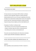 TCFP FIRE OFFICER II EXAM