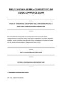 NSG 3130 EXAM 4 PREP