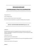 NFHS SOCCER EXAM