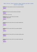 DHYG 110 Test 1 &vert; Mott Community College &vert; Questions with 100&percnt; Verified&NewLine;Answers &vert; Latest Update