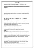 HARRISON'S PRINCIPLES OF INTERNAL MEDICINE &ndash; 21ST &NewLine;EDITION&comma; EXAM LATEST VERSION QUESTIONS AND ANSWERS 2026 &NewLine;EDITION 