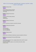 DHYG 275 GI&comma; Neurologic&comma; Skeletal Disorders &vert; Questions with 100&percnt; Verified Answers &vert; Latest Update