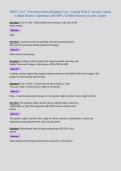 DHYG 1227 - Preventive Dental Hygiene Care - Gehrig Mod 4 &vert; Tarrant County College District &vert; Questions with 100&percnt; Verified Answers &vert; Latest Update