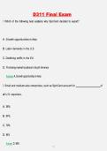 D311 Final Exam &lpar;PDF&rpar; &vert; 2026&sol;2027 Microbiology Questions & Answers &vert; WGU
