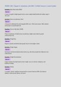 FRHD 1100 &vert; Chapter 6 &vert; Questions with 100&percnt; Verified Answers &vert; Latest Update&NewLine;