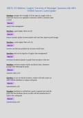 MKTG 372 Midterm - Leggett &vert; University of Mississippi &vert; Questions with 100&percnt; Verified Answers &vert; Latest Update