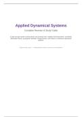 Applied Dynamical Systems &lpar;ADS&rpar; &mdash; Complete Module Revision Guide