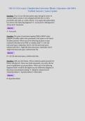 NR 511 CEA exam &vert; Chamberlain University-Illinois &vert; Questions with 100&percnt;&NewLine;Verified Answers &vert; Latest Update