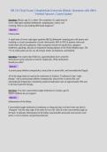 NR 511 FInal Exam &vert; Chamberlain University-Illinois &vert; Questions with 100&percnt;&NewLine;Verified Answers &vert; Latest Update
