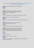 NR 511 Week 1 Quiz &vert; Chamberlain University-Illinois &vert; Questions with 100&percnt; Verified Answers &vert; Latest Update