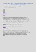 CEA Week 1 Exam &vert; NR 511 &vert; Chamberlain University-Illinois &vert; Questions with 100&percnt; Verified Answers &vert; Latest Update
