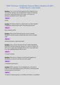 NR667 Exit Exam &vert; Chamberlain University-Illinois &vert; Questions with 100&percnt;&NewLine;Verified Answers &vert; Latest Update
