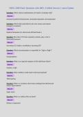 NRSG 2500 Final &vert; Questions with 100&percnt; Verified Answers &vert; Latest Update&NewLine;