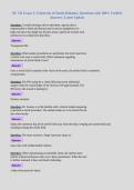 NU 311 Exam 3 &vert; University of South Alabama &vert; Questions with 100&percnt; Verified Answers &vert; Latest Update