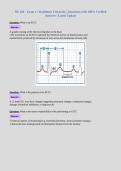 NU 456 - Exam 1 &vert; Washburn University &vert; Questions with 100&percnt; Verified&NewLine;Answers &vert; Latest Update