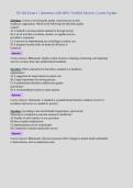 NU 456 Exam 1 &vert; Questions with 100&percnt; Verified Answers &vert; Latest Update&NewLine;
