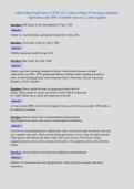 Galen Med Surg Exam 3 &vert; NUR 155 &vert; Galen College of Nursing-Louisville &vert;&NewLine;Questions with 100&percnt; Verified Answers &vert; Latest Update